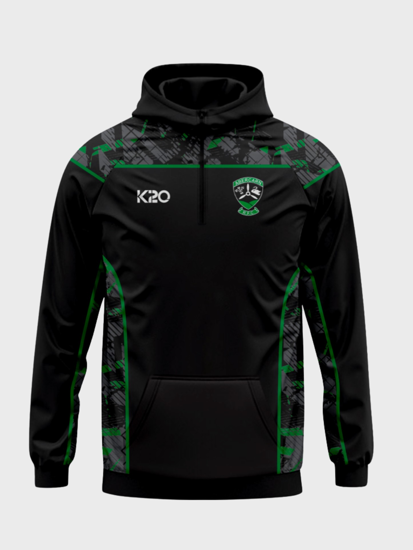 Abercarn RFC Hoody - 1/4 zip