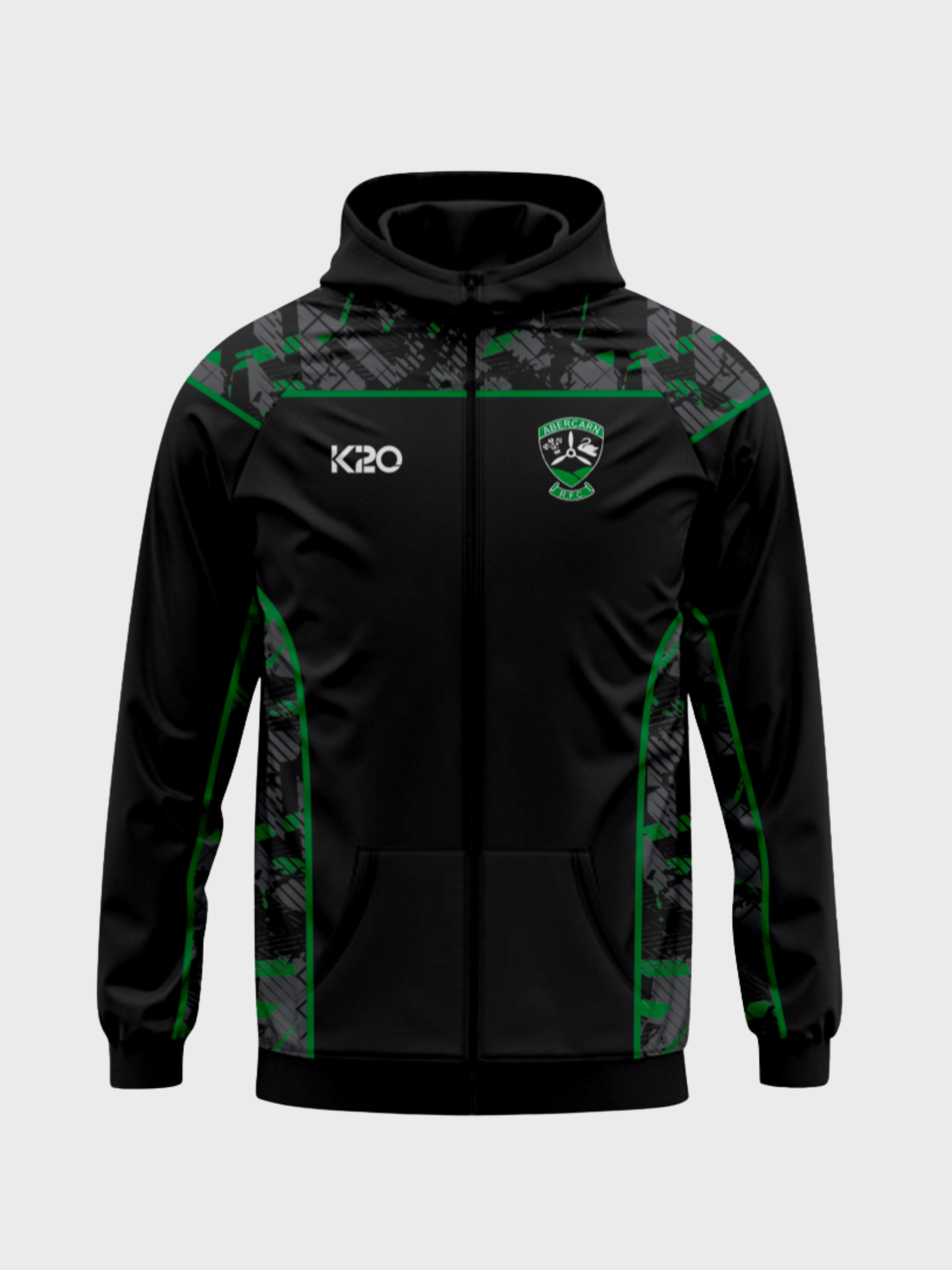Abercarn RFC Hoody - Full zip
