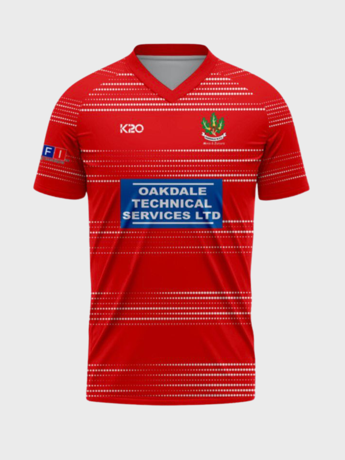 Oakdale RFC T-shirt Red V2