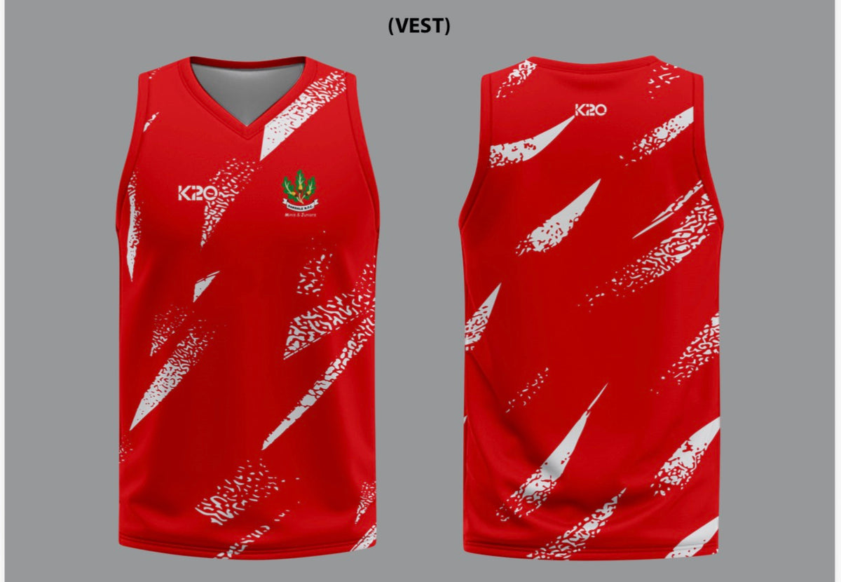 Oakdal RFC Vest - Red