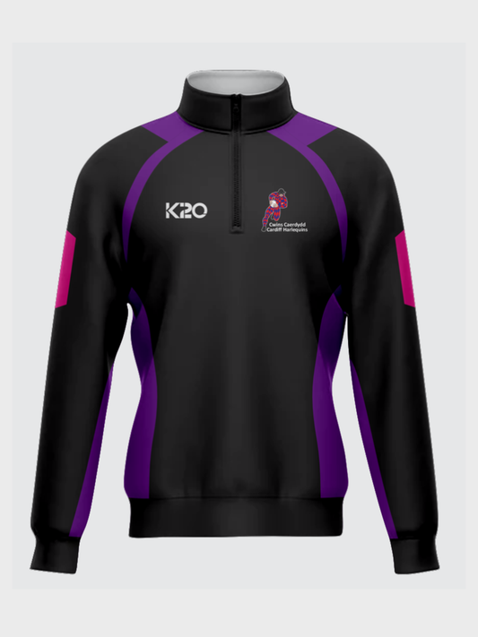 Cardiff Harlequins- 1/4 Zip