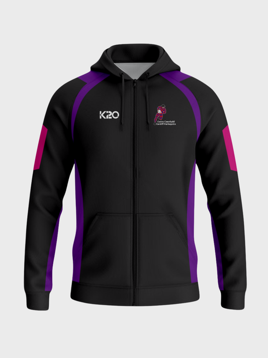Cardiff Harlequins- Full Zip Hoodie V2