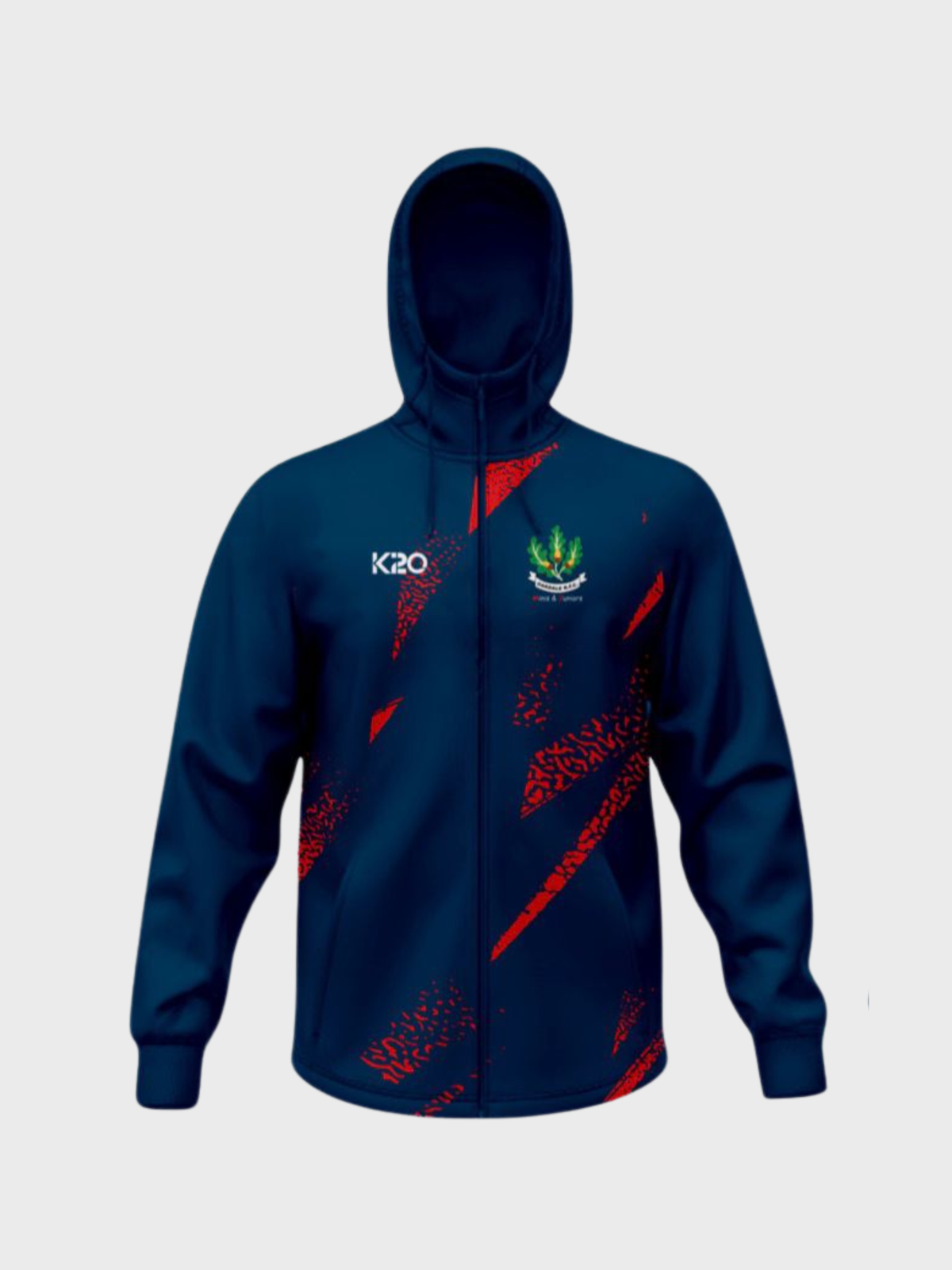 Oakdale RFC - Full zip Hoodie Navy